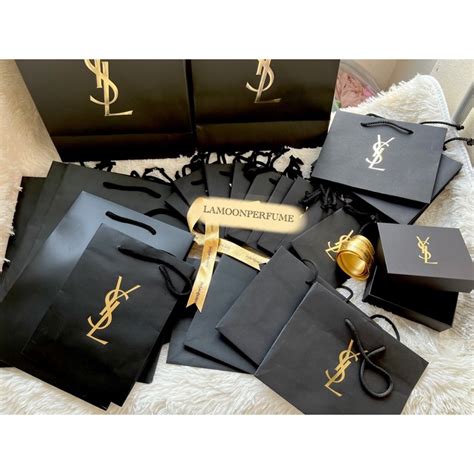 ถุง YSL แท้ Yves Saint Laurent‼️ พร้อมส่ง (ริบบิ้นแยกขาย)